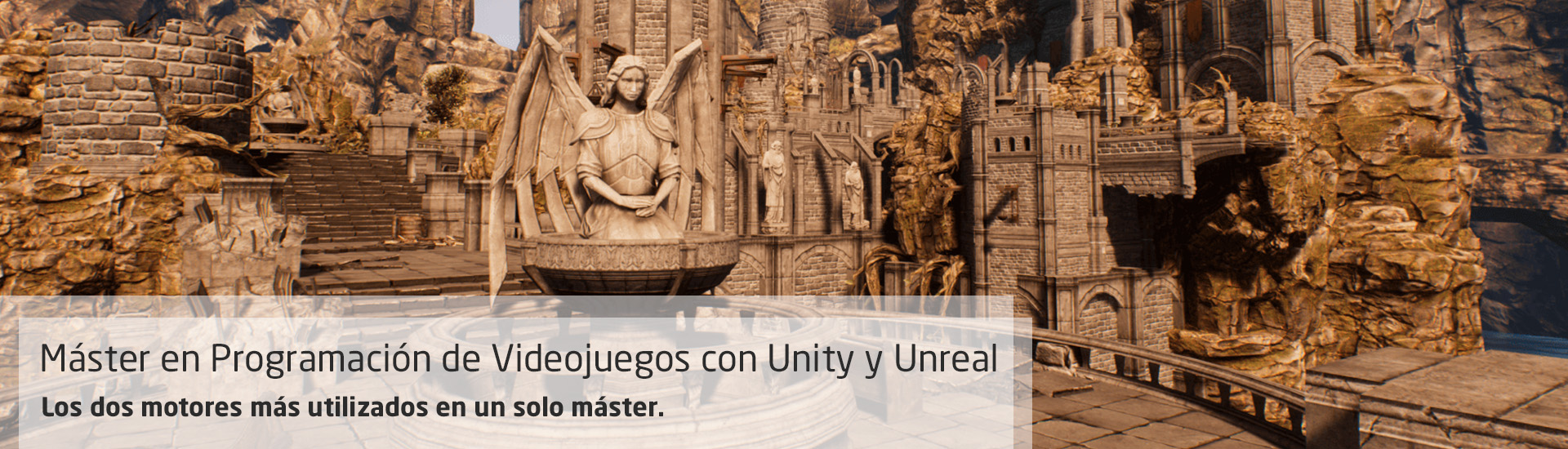 Máster en Programación de Videojuegos con Unity y Unreal. Dos motores en uno.