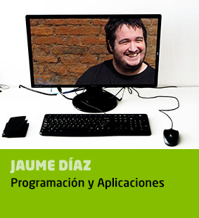 Jaume Díaz, programación y aplicaciones
